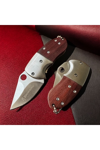 Browning Mini Cep Kamp Çakı Kahverengi