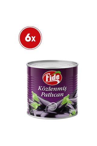 Fide Közlenmiş Patlıcan 6 x 2500 G Fide Közlenmiş Patlıcan 6 x 2500 G
