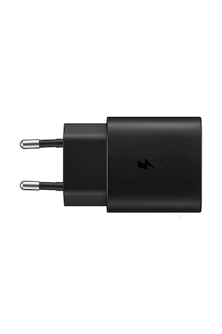 Samsung Uyumlu EP-TA800X 25W Type-c 25W Şarj Cihazı Siyah (İthalatçı Garantili)