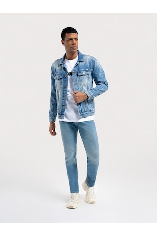 Lf2035729 Ss Erkek Brandon Ceket Denim