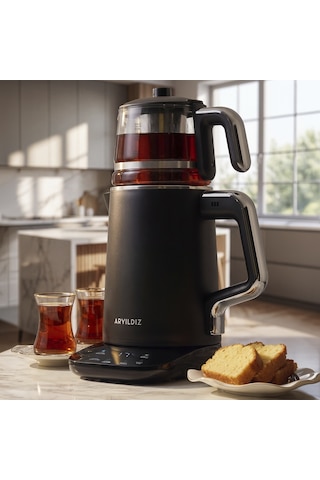 Aryıldız Omega Tea 1.7 L Çay Makinesi