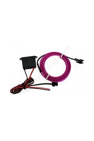 Araç İçi Neon Aydınlatma Mor 1 Metre