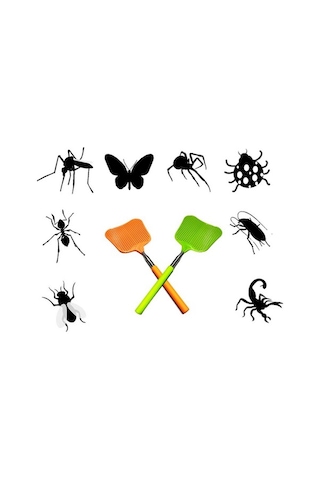 Ulzyvf Teleskopik Sinek Sinek Kovucu Kovucu Hizmet E Dayanıklı Ağır Jo