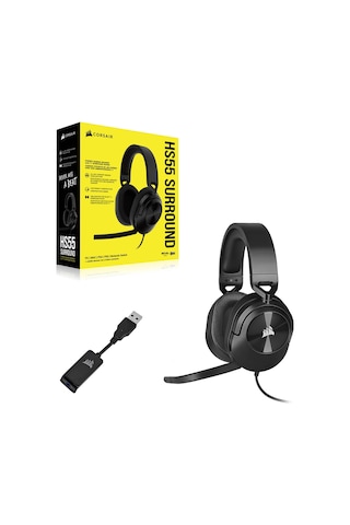 Corsair HS55 Kulak Üstü Oyuncu Kulaklığı