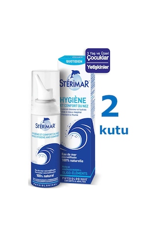 Sterimar Deniz Suyu Burun Spreyi 100 ML x 2