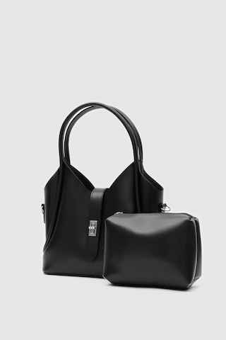 Shule Bags Cindy El Ve Çapraz Çanta Siyah Siyah