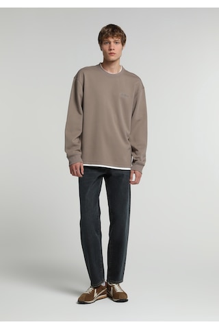 Colin's Colins Regular Fit Yuvarlak Yaka Düz Erkek Kahverengi Sweatshirt Cl1082008 Q1.v2 Tpe Gri