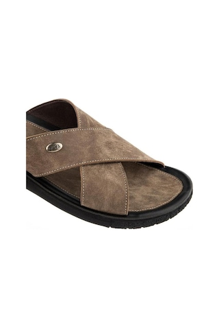 Muya Vegas 33301-695 Anatomik Taban Erkek Terlik Vizon 40-45 Vizon