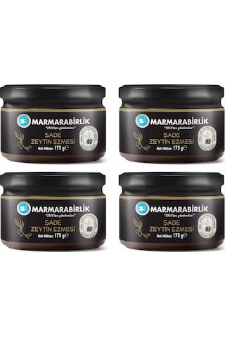 Marmarabirlik Zeytin Ezmesi 175 Gr Sade X 4 Adet