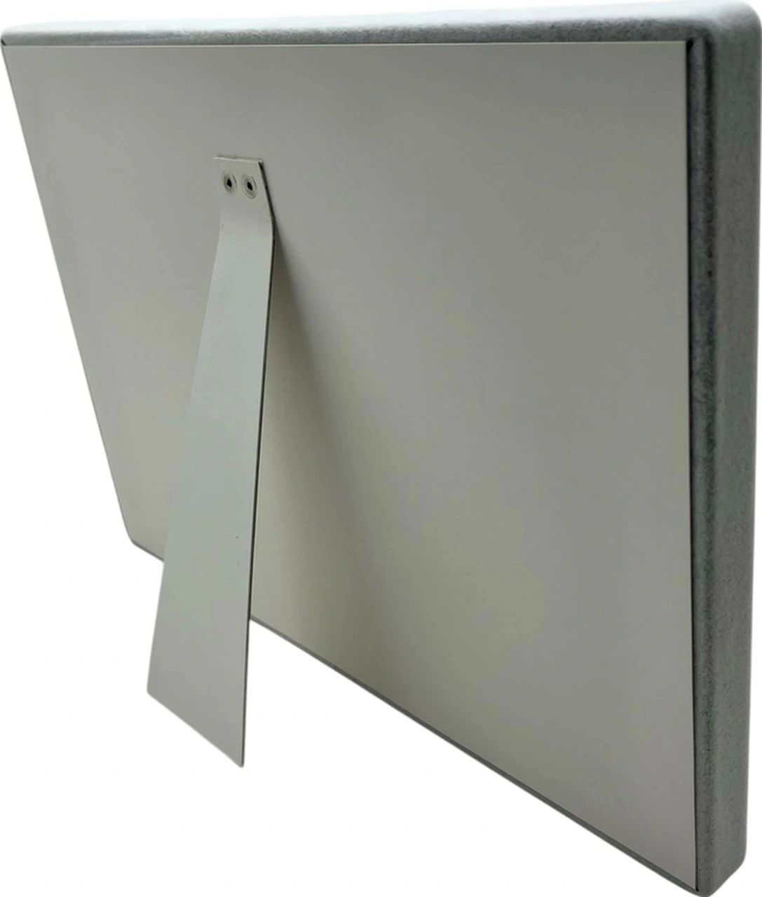 Süet Kumaş Gri 34-24 Cm Ayaklı 17 Pedli Kolye Tabla Stand