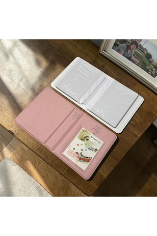 Fujıfilm İnstax Mini12 Fotoğraf Albümü 48+1 Fotoğraf Kapasiteli İnstax 6x9 Binder Kpop İthal Deluxe