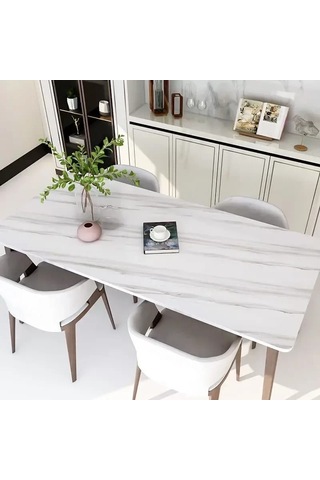 Home Mermer Desenli Kaplama Kağıdı 5 Metre Çok Renkli