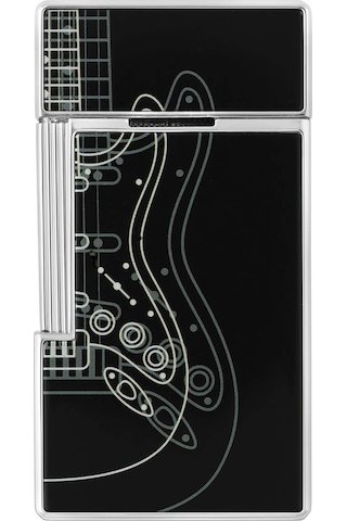 S.t. Dupont Biggy Fender Siyah Çakmak 025025