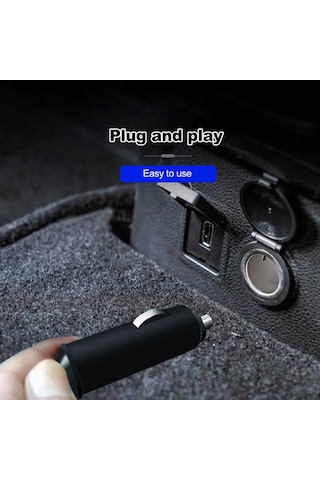 Ranyeek 12v Sıcaklık Ve Soğukta Çalışır Araç Isıtıcı - Camlardan Buz Ve Buhar Temizleyici, Süction Cup İle Kolay Kurulum, Siyah Abs