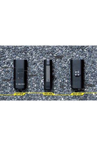 Moon Rigel Power 2600 Lümen Bisiklet Ön Far Aydınlatma Siyah