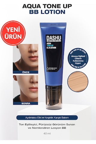 Dashu Mens Aqua Tone Up B.b Lotion Bej