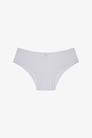 Penti Daily Lace3'lü Pamuklu Bej Hipster Külot