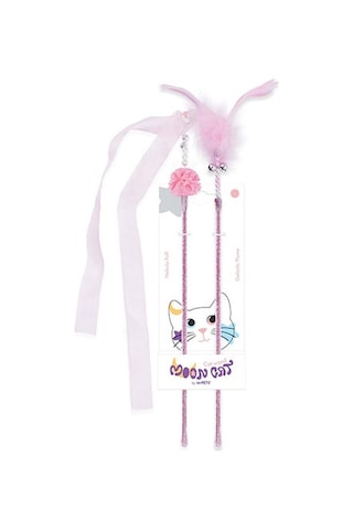 M-pets Mooncat Olta Kedi Oyuncağı Pembe 2li 40 Cm 244-50151.01