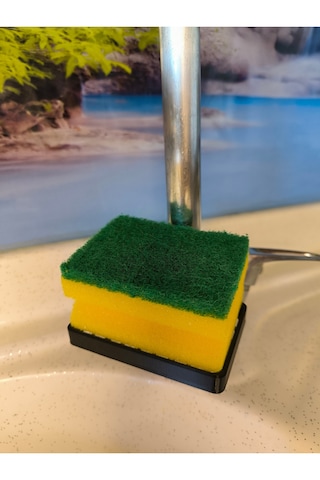 Lavabo İçin Mutfak Sünger Tutucu Siyah