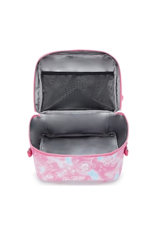 Kıplıng Miyo Beslenme Çantası Pembe Garden Clouds