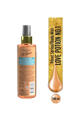 Eda Taşpınar Love Potion No:1 Vanilla&Cinnamon Body Mist Vücut Spreyi 200 ML