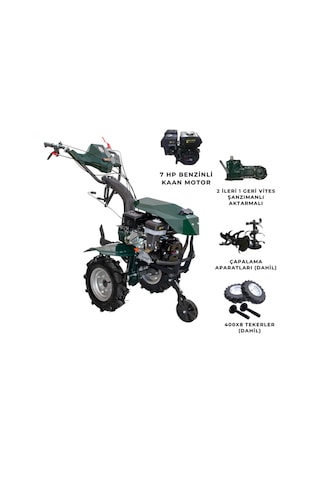 Kaan CP250-S 7 HP Benzinli Çapa Makinesi