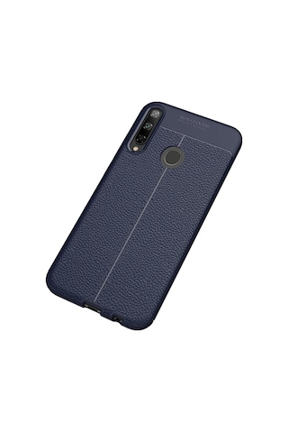 Newface - 903 - Huawei P40 Lite E Kılıf Auto Focus Kapak - Csmo-tex - - Lacivert