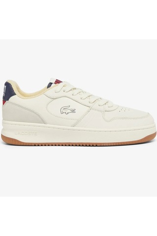 Lacoste L001 224 9 Sma Leather Mens Sneaker Hakiki Deri Erkek Günlük Spor Ayakkabı Krem