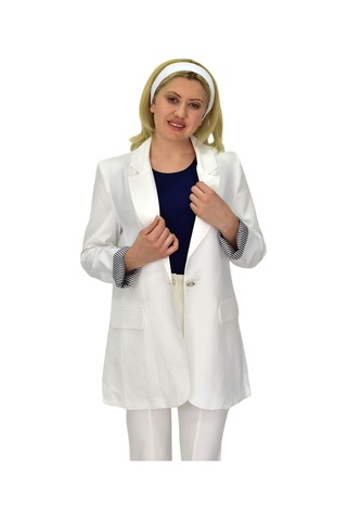 Kadın Ayrobin Tek Dügmeli Ceket Bgl-st03726 001