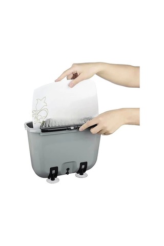 Su Tasarrufu Sağlayan Pratik Vantuzlu Bulaşık Yıkama Fırçası Çok Renkli