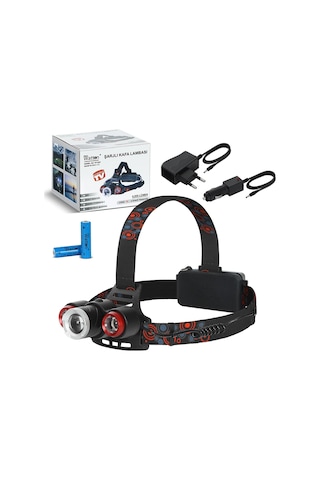 6000 Lümen Şarjlı Kafa Lambası Wt-632 - 9075619225862ynt Çok Renkli