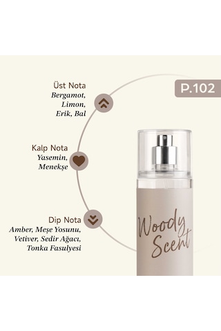 Mad P102 Erkek Perfume Body Mist 200 ML