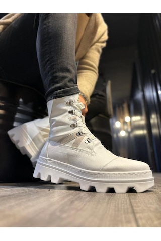 Knack Erkek Spor Bot B14 Beyaz Beyaz