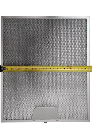 Siemens Lc40655,lc10950,lc40955 Aspiratör & Davlumbaz Metal Yağ Filtresi 25x30 Cm, Uyumlu