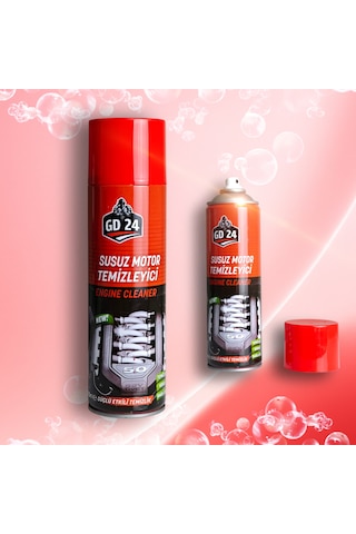 Gd 24 Susuz Motor Temizleyici Sprey 500 Ml - Anında Derin Temizlik 500 Ml