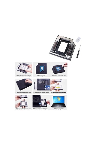 Blueforce Bl-hdd12 12.7mm Hdd Kızak Kutu Laptop Ssd Notebook Takma