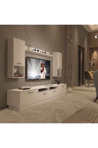 Decoraktiv Trendstyle 5220da Slm Tv Ünitesi Tv Sehpası Beyaz