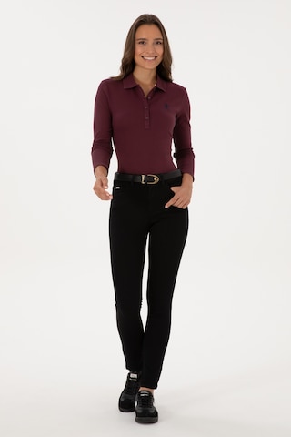 U.S. Polo Assn. Kadın Siyah Toothpick Fit Jean Pantolon 50307804-DN0027