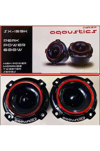Netex Sx-159 Dom Tweeter Kırmızı