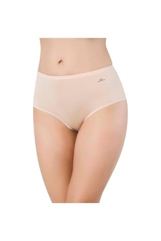 Papatya Kadın 6 Lı Paket Ten Modal Yüksek Bel Slip Külot 6gg1851 Ten
