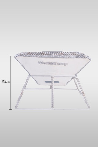 Krom Katlanır Mangal