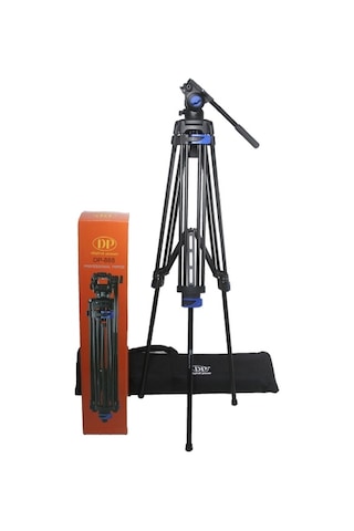 Dp 888 Professional Video Kamera Tripod 180m Hidrolik Kafa