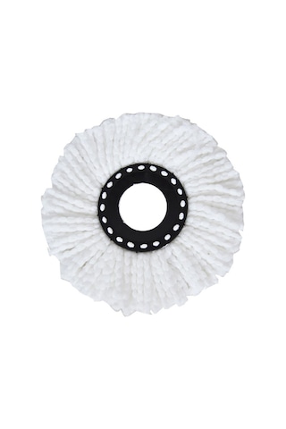 Shineyee 16cm Mikrofiber Döner Mop Yedek Kafa - 360 Derece Döner, Tüm Yüzeyleri Temizler, Makine Yıkabilir, 1 Adet