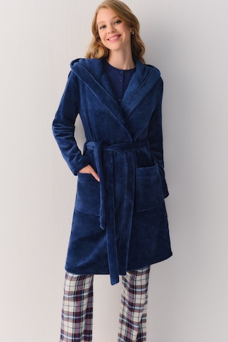 Suwen Teddy Robe Sabahlık Sh26402615303 Lacivert