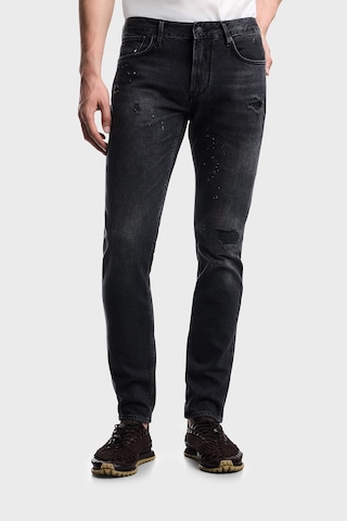 Emporio Armani Pamuklu Slim Fit Düşük Bel Jeans Erkek Kot Pantolon Em000121 Af29286 M8001 Gri