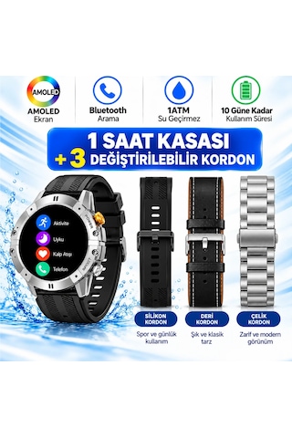 Hainoteko RW-58 Amoled Akıllı Saat (İthalatçı Garantili)