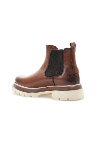 Yaşar Kaşlı Erkek Hakiki Deri Chelsea Günlük Bot 40-44 24k Ykö-20216 M Taba Taba