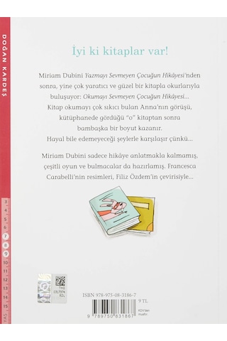Okumayı Sevmeyen Çocuğun Hikayesi - Miriam Dubini - Yapı Kredi Yayınları