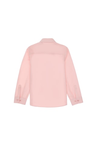 U.S. Polo Assn. Kız Çocuk Açık Pembe Uzun Kollu Basic Gömlek 50306588-VR078