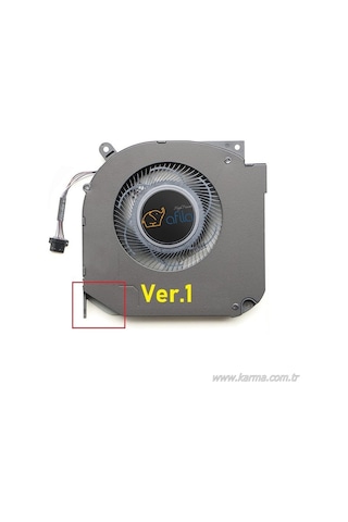 Monster Abra A5 V19.1, A5 V19.1.1 Notebook Fanı Ver.1 / Nbfan802